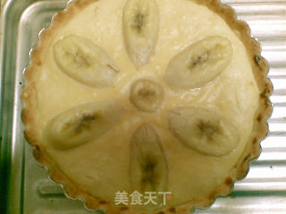 淡黄心情，浅浅初恋——卡仕达香蕉派的做法步骤：11