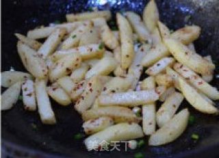 【家乡味锅巴洋芋】-----风靡重庆街头小吃的做法步骤：6