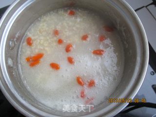藕粉麦片粥的做法步骤：3