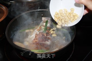 产后妈妈滋补佳品--鲫鱼花生木瓜汤的做法步骤：6
