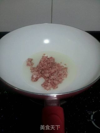 肉末豇豆的做法步骤：3