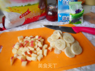 快手营养早餐--香蕉燕麦牛奶的做法步骤：3