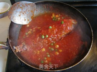 番茄红杉鱼的做法步骤：13