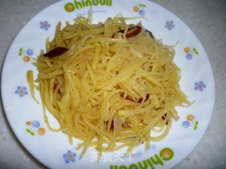 酸辣土豆丝的做法步骤：6