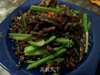 香辣手撕牛肉的做法步骤：9