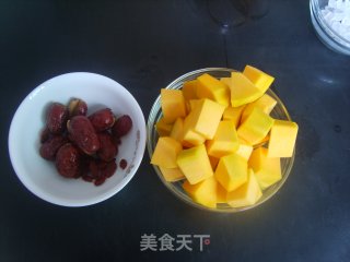冰糖蜜南瓜的做法步骤：2