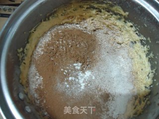 大理石饼干（可可味）的做法步骤：5