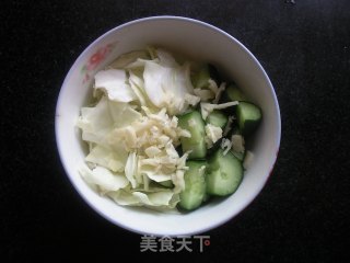 凉拌大头菜黄瓜的做法步骤：4