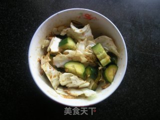 凉拌大头菜黄瓜的做法步骤：9