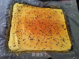 戚风蛋糕卷的做法步骤：16