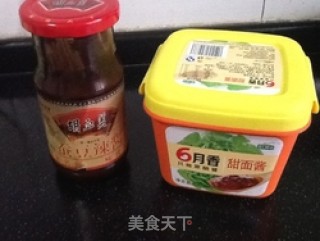 酱肉三丁包的做法步骤：4