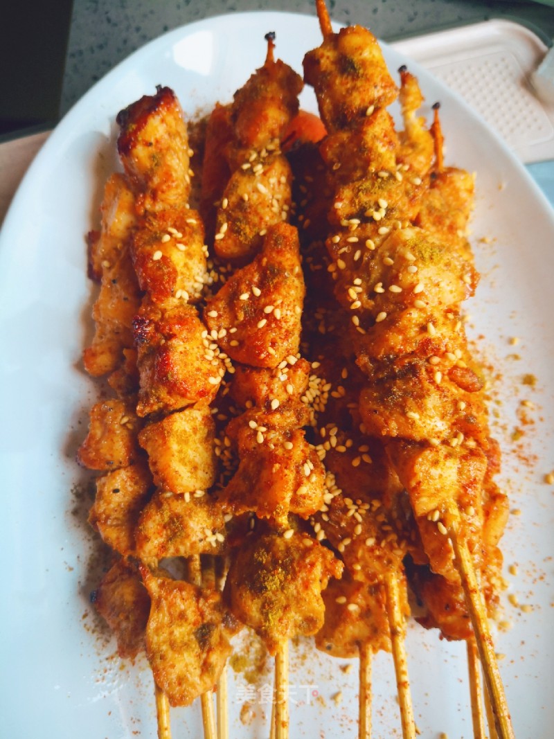 鸡肉串的做法
