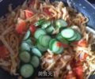 西红柿炒饼的做法步骤：9