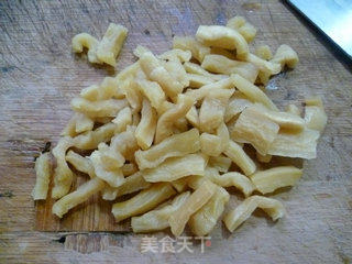 萝卜干炒带豆的做法步骤：5