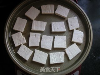 素烩脆皮豆腐的做法步骤：1