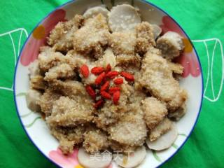 芋头粉蒸肉的做法步骤：6