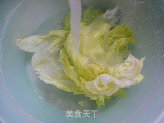 生菜拌小素鸡的做法步骤：3