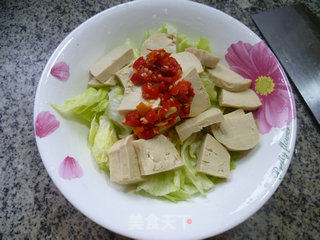 生菜拌小素鸡的做法步骤：7