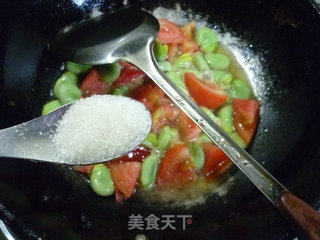 西红柿蚕豆的做法步骤：11