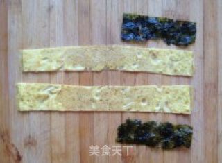 大豆蛋白丝海苔卷的做法步骤：4