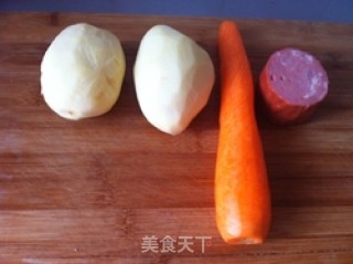 什锦土豆泥的做法步骤：1
