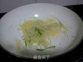 青椒土豆丝的做法步骤：7