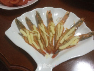 芝士焗大虾的做法步骤：3