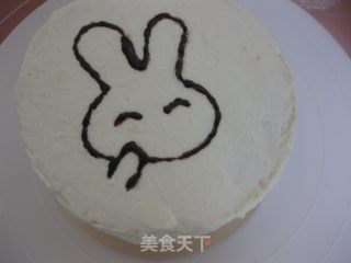 兔子生日蛋糕的做法步骤：11