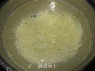 莴笋拌土豆丝的做法步骤：6