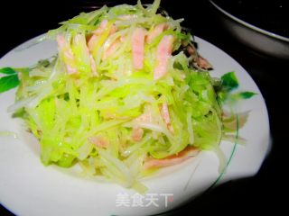 莴笋拌土豆丝的做法步骤：13