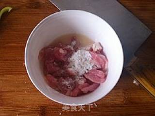 青椒胡萝卜丝炒里脊的做法步骤：4