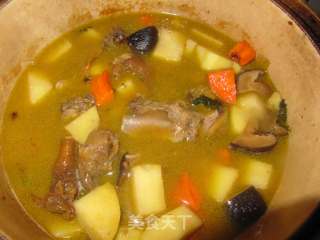 土豆鸡汤煲的做法步骤：13