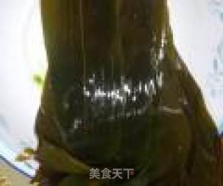红豆沙玉米粽子的做法步骤：4