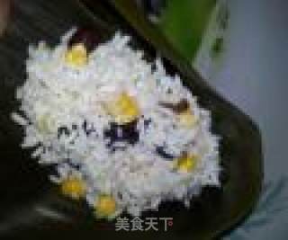 红豆沙玉米粽子的做法步骤：7