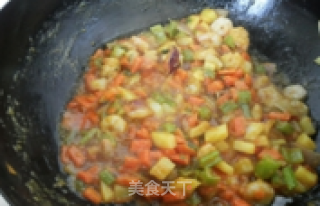 咖哩炒饭的做法步骤：7