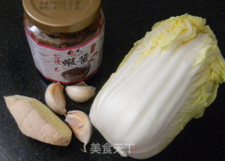 虾酱娃娃菜的做法步骤：1