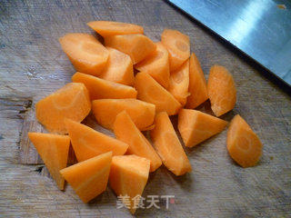 胡萝卜烧豆腐的做法步骤：4