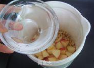 【营养豆浆】——苹果豆浆的做法步骤：5