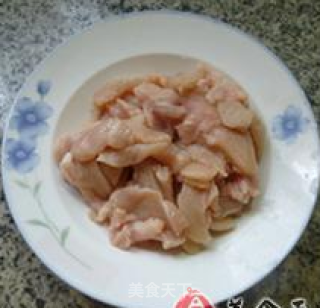 扁豆炒鸡胸肉的做法步骤：6