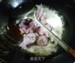腐竹炒牛蛙的做法步骤：9