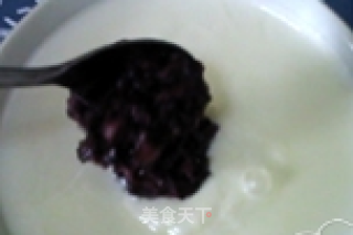 麦仁黑米酸奶的做法步骤：9