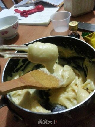 香草奶油泡芙的做法步骤：6