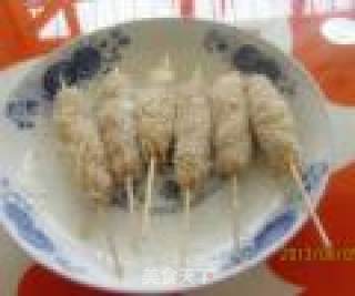 蒲棒里脊的做法步骤：6