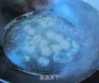 小白菜汆丸子的做法步骤：6