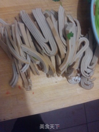 老虎菜的做法步骤：2
