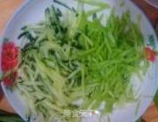 老虎菜的做法步骤：3