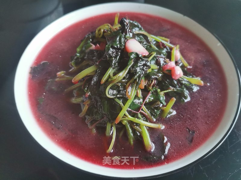 蒜香苋菜的做法