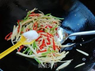 泡椒炒茭白的做法步骤：6