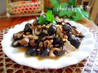香菇肉片盖饭的做法步骤：10