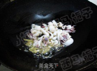 墨鱼仔炒韭菜的做法步骤：7